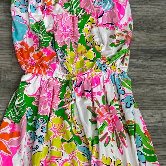 NWT Lilly Pulitzer Target Sleeveless Floral Maxi Dress Sz SP - Picture 4 of 10